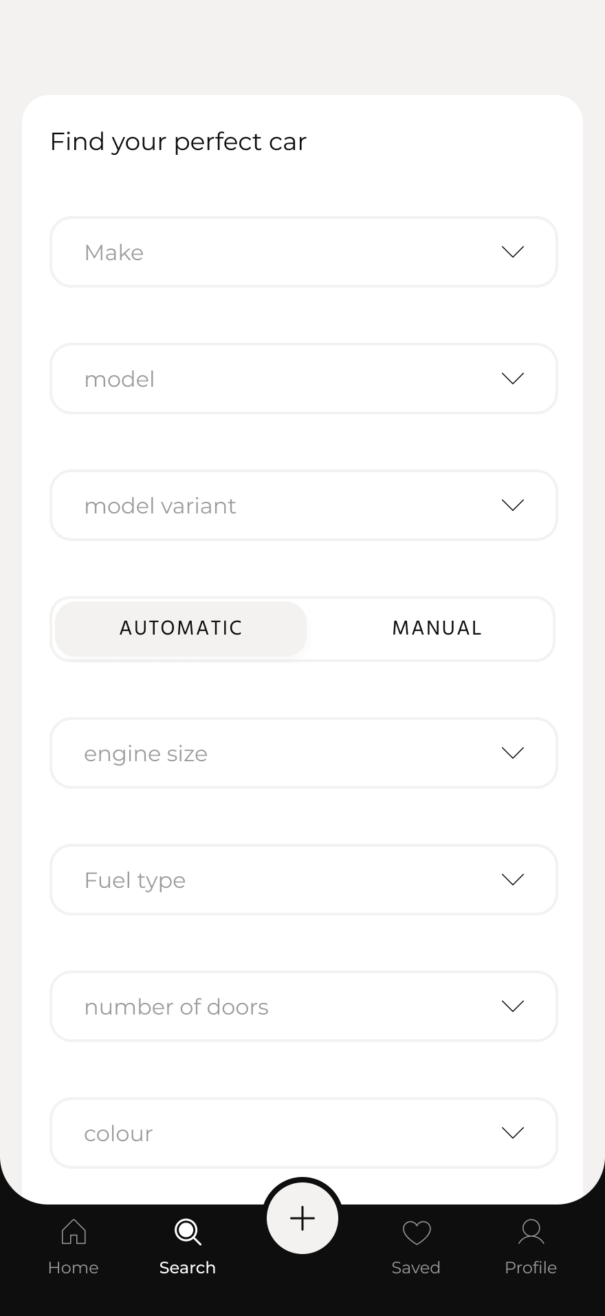 IMSHI search filters